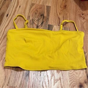 Aerie longline bandeau swim top